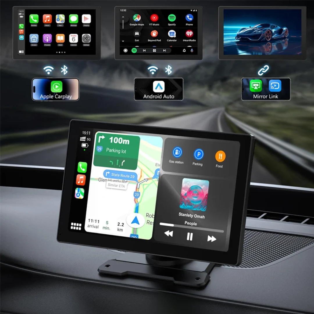 Wireless CarPlay Display Screen